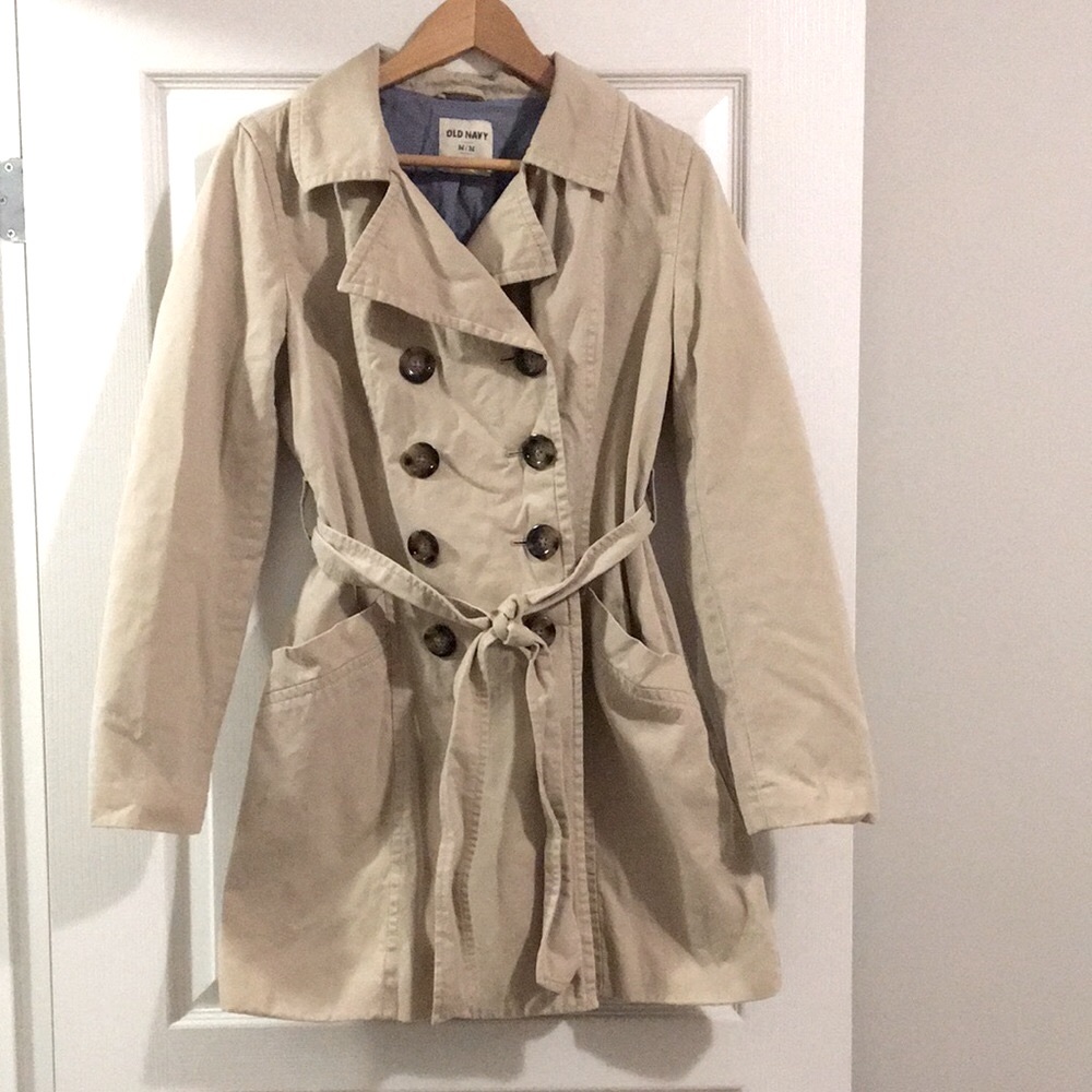 M Old Navy trench coat